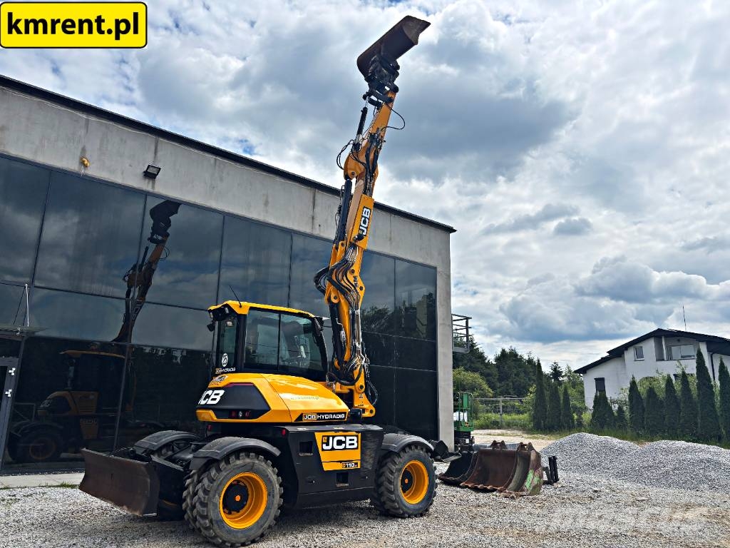 JCB HD110WT 4F KOPARKA KOŁOWA HYDRADIG POWERTILLT 2018 Lastik tekerli ekskavatörler