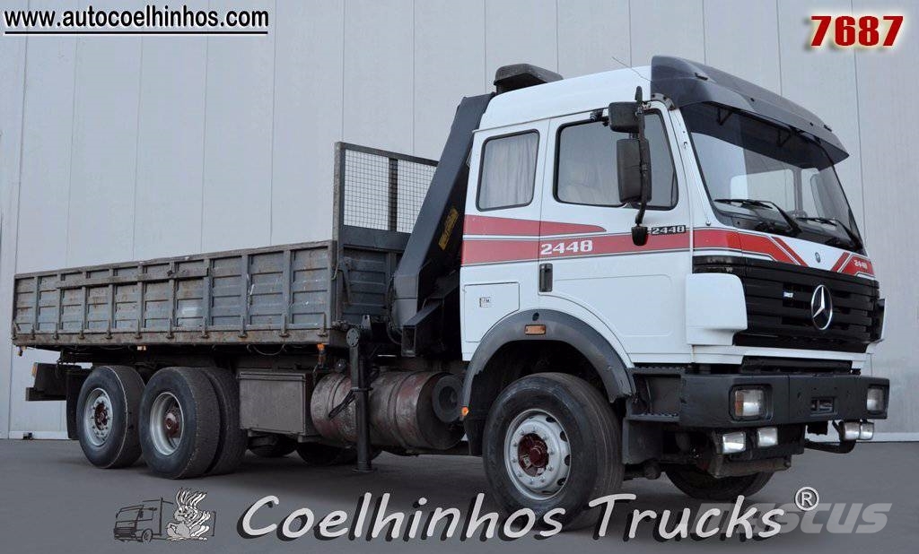 Mercedes-Benz 2448 SK Camion benne