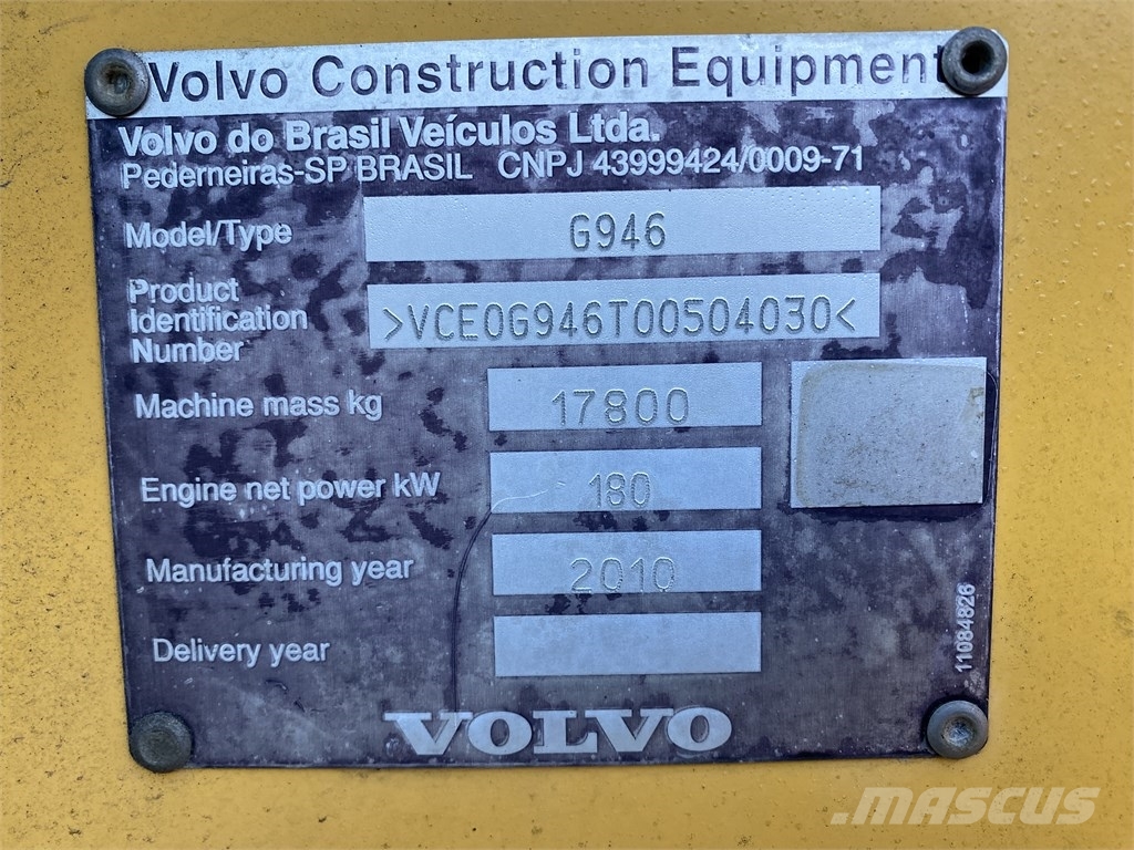 Volvo G 946 Greiderid