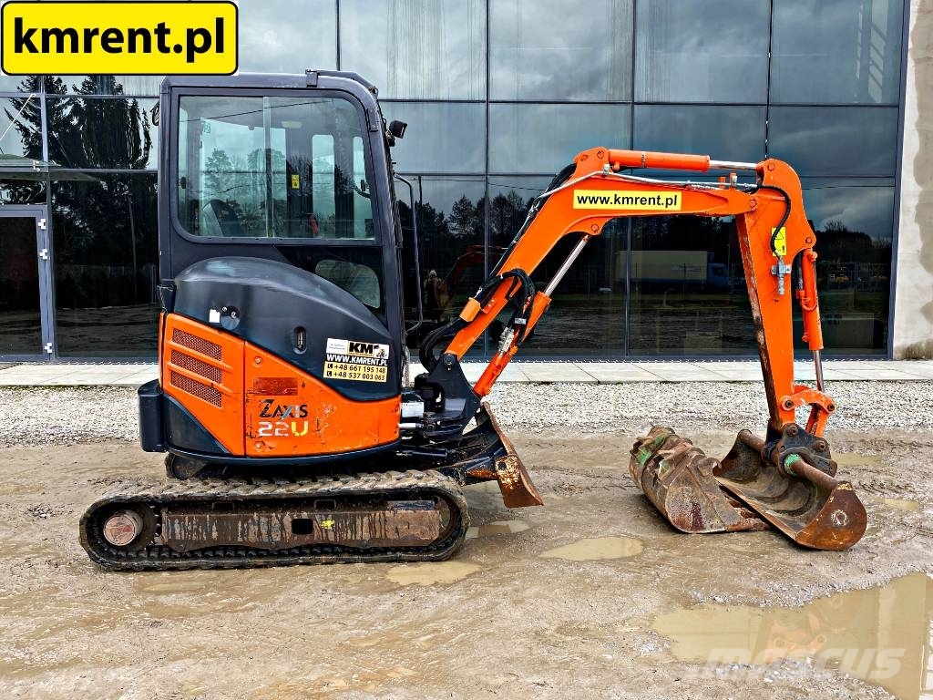 Hitachi ZX 22 U-2 MINI KOPARKA, 2014, Milicz, dolnośląskie
