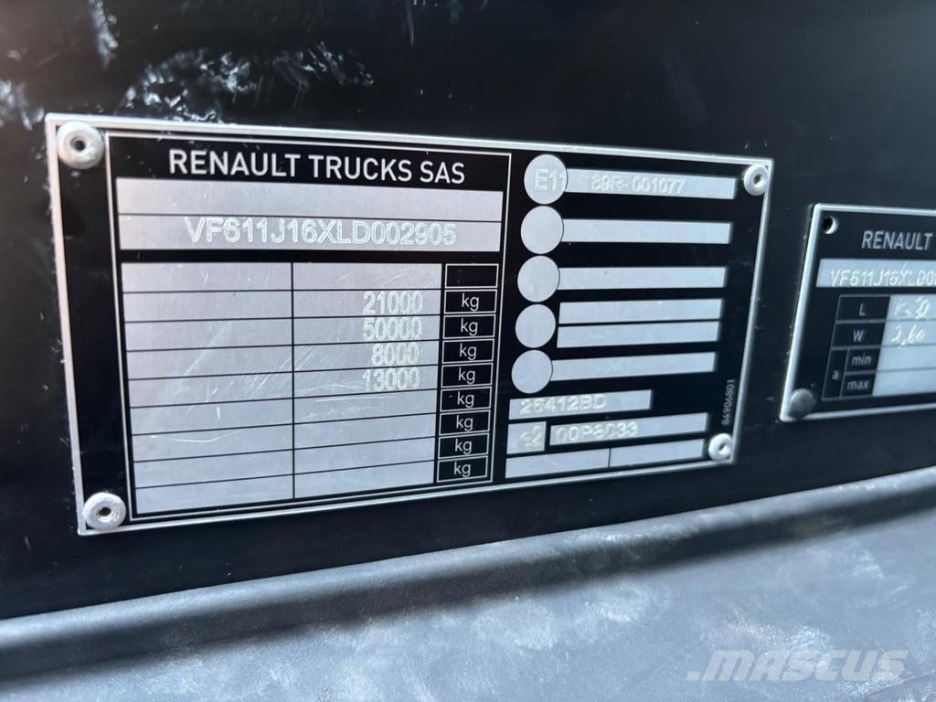 Renault T380 4x2 EURO6 + CARRIER SUPRA 1150 U Kravas automašīnas - refrižeratori