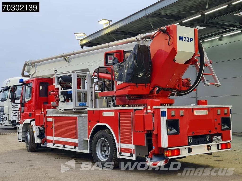 Iveco Eurocargo 180E300 4X2 DEMO Magirus P33 Ladder truc شاحنات حريق