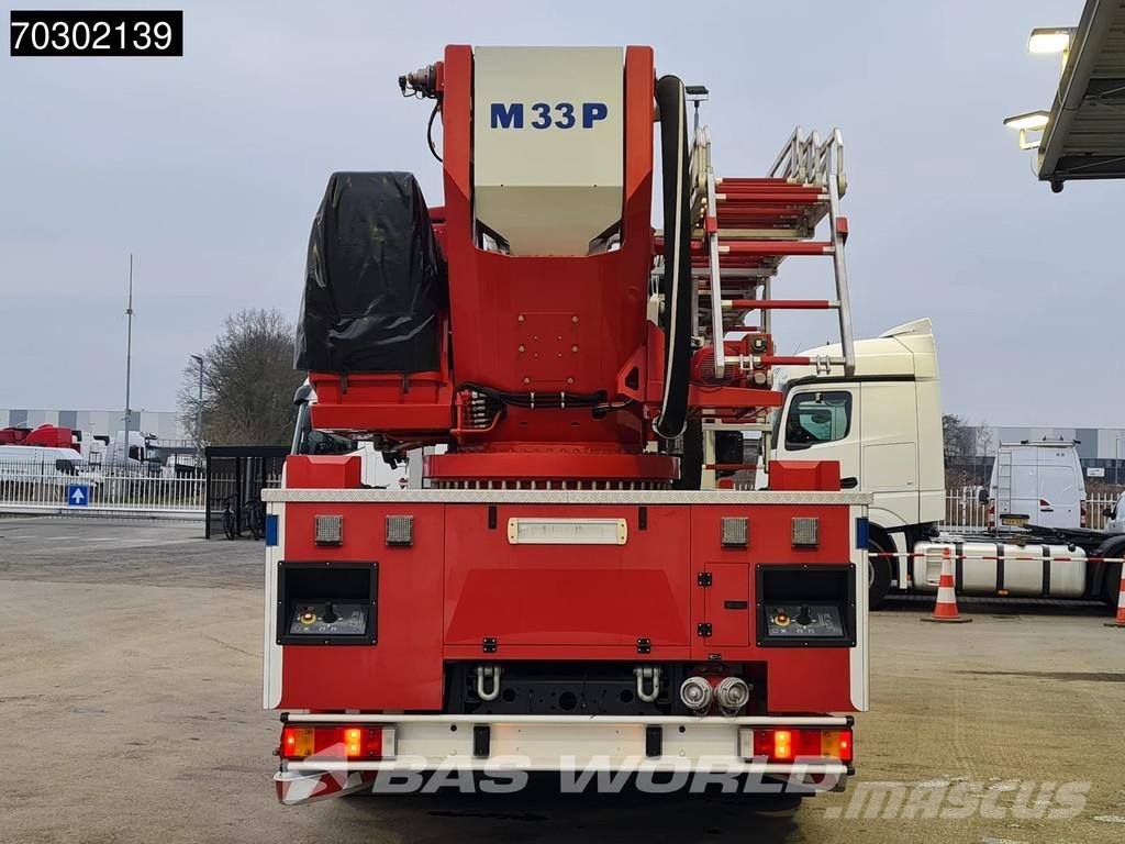 Iveco Eurocargo 180E300 4X2 DEMO Magirus P33 Ladder truc شاحنات حريق