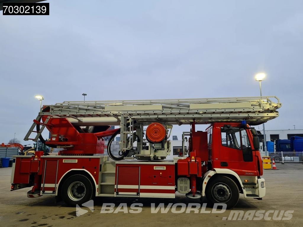 Iveco Eurocargo 180E300 4X2 DEMO Magirus P33 Ladder truc شاحنات حريق