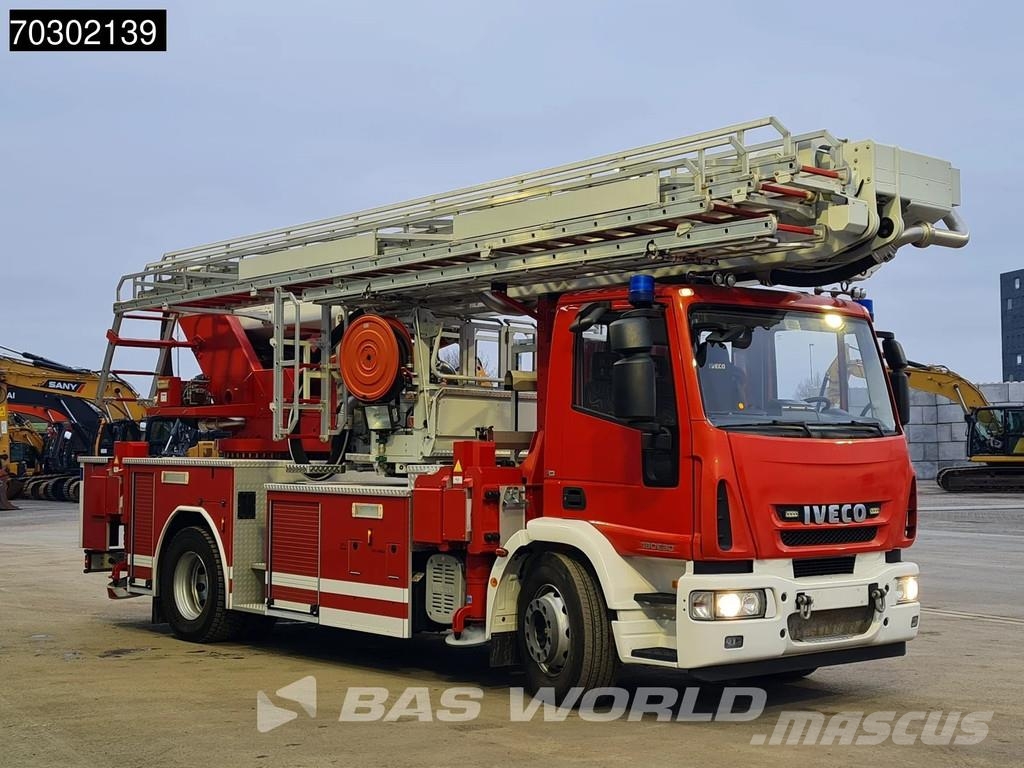 Iveco Eurocargo 180E300 4X2 DEMO Magirus P33 Ladder truc شاحنات حريق