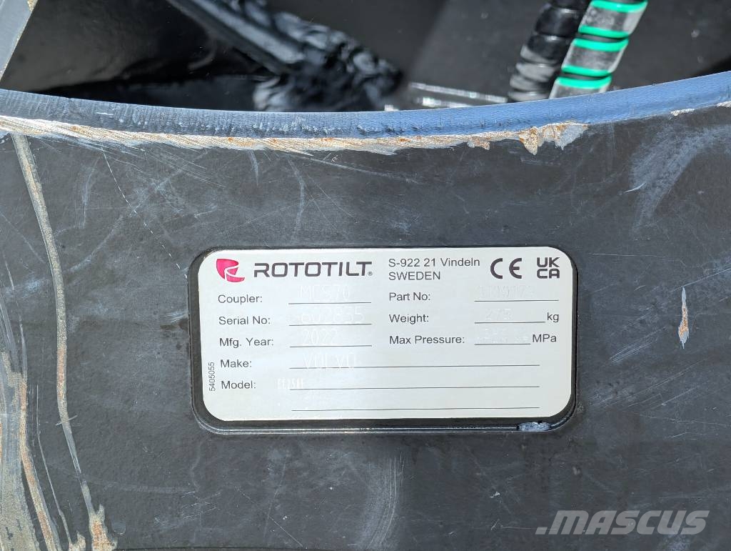 Volvo EC 250 EL Paletli ekskavatörler