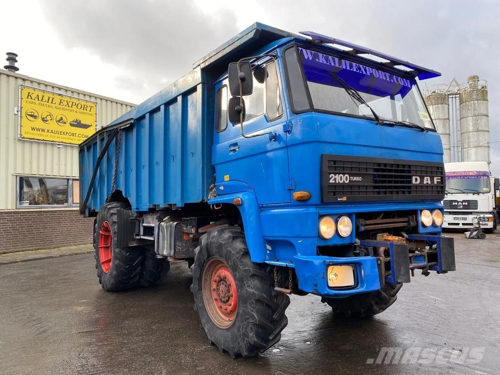 DAF 2100 Kipper/Dumper 4x4 Good Condition 自卸式货车
