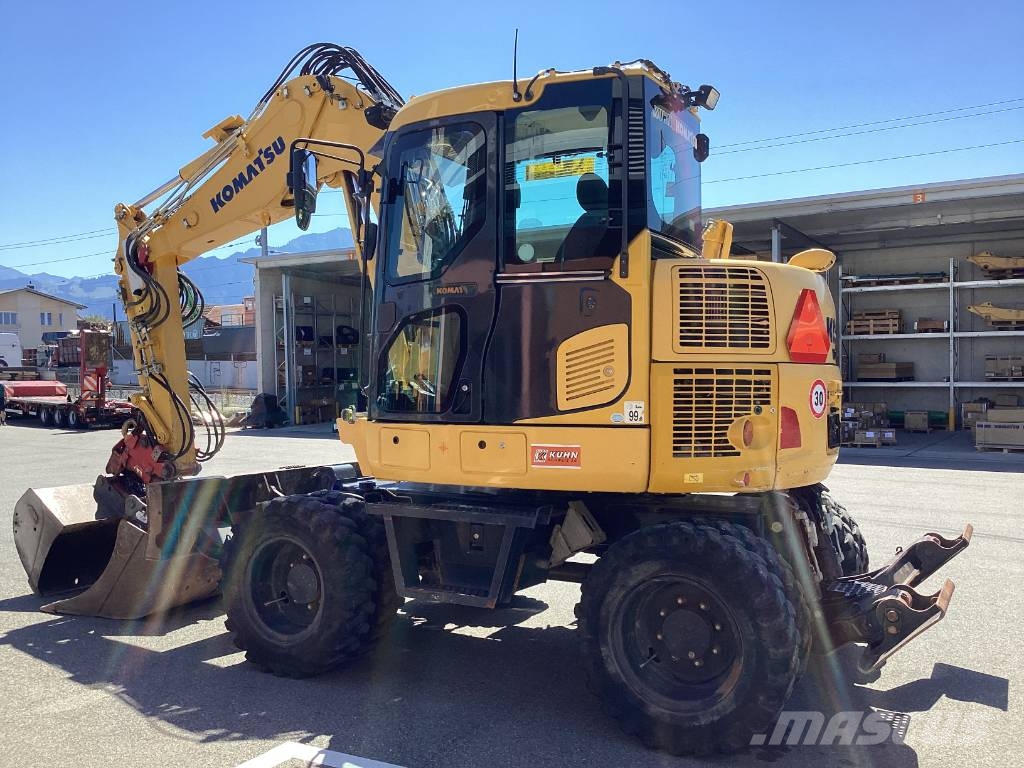 Komatsu PW 98 MR-10 حفارات بعجل