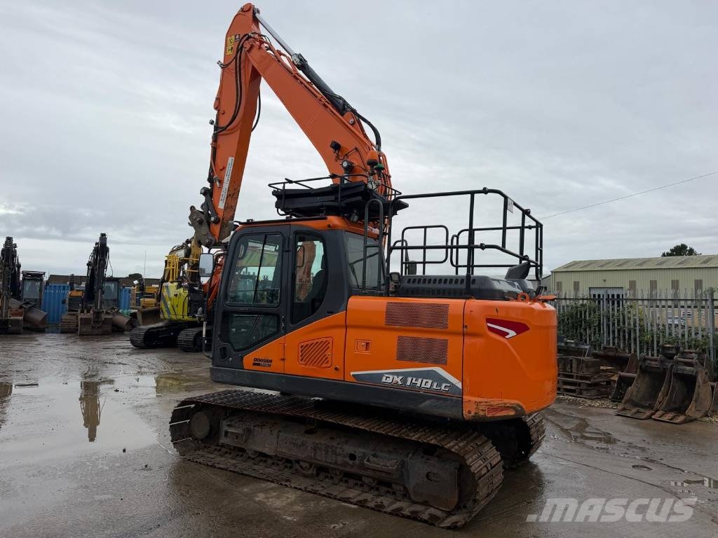 Doosan DX 140 LC-7 Kāpurķēžu ekskavatori