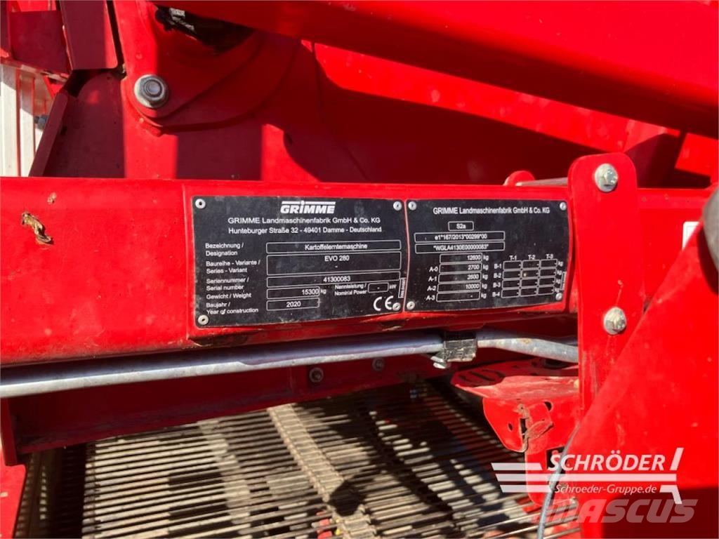 Grimme EVO 280 UB | CLODSEP Kartoffelernter