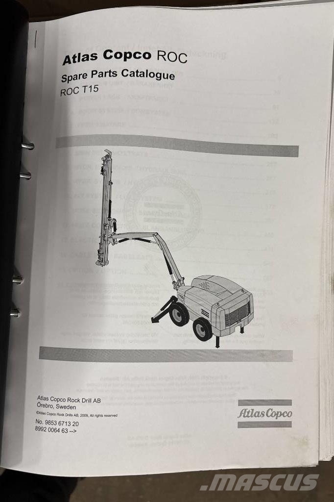 Atlas Copco ROC T15, 1324H Muud puurimismasinad