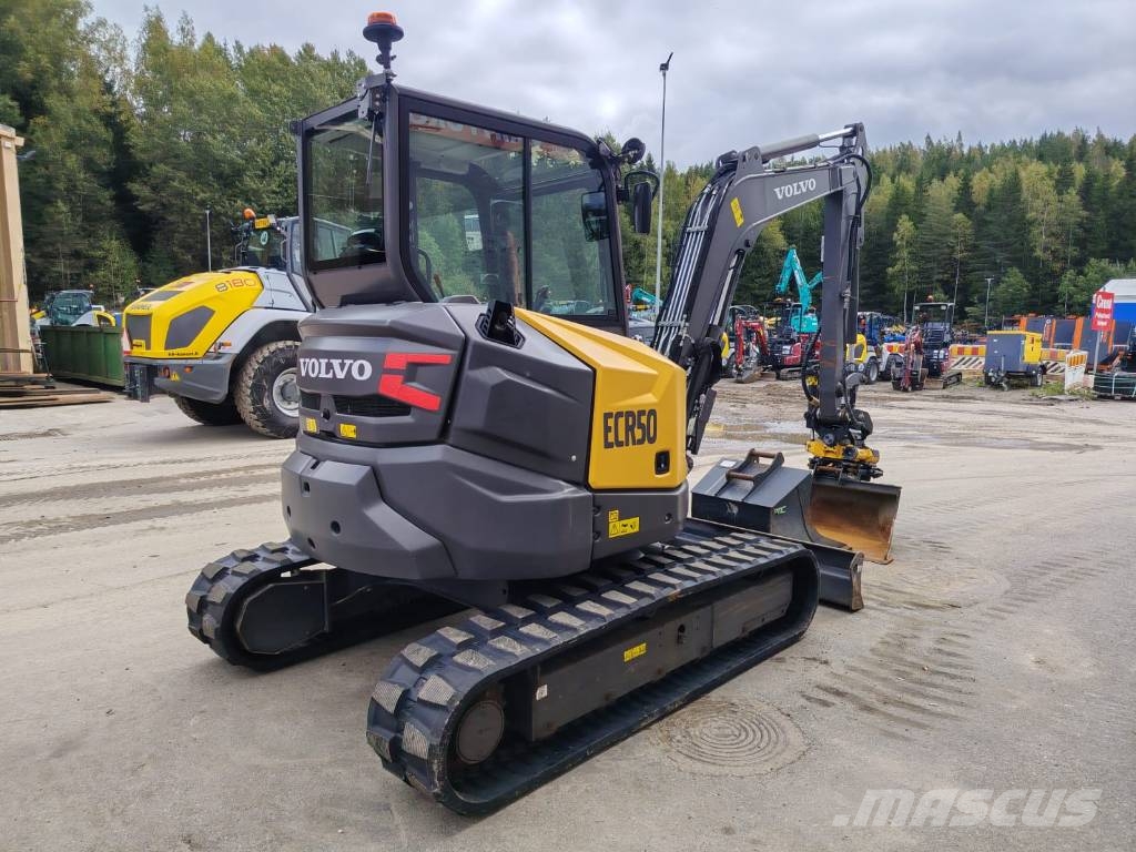 Volvo ECR 50 F *** Uudet telat *** Mini rýpadlá < 7t
