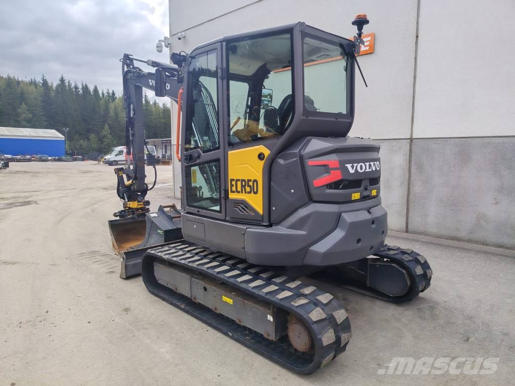 Volvo ECR 50 F *** Uudet telat *** Mini rýpadlá < 7t