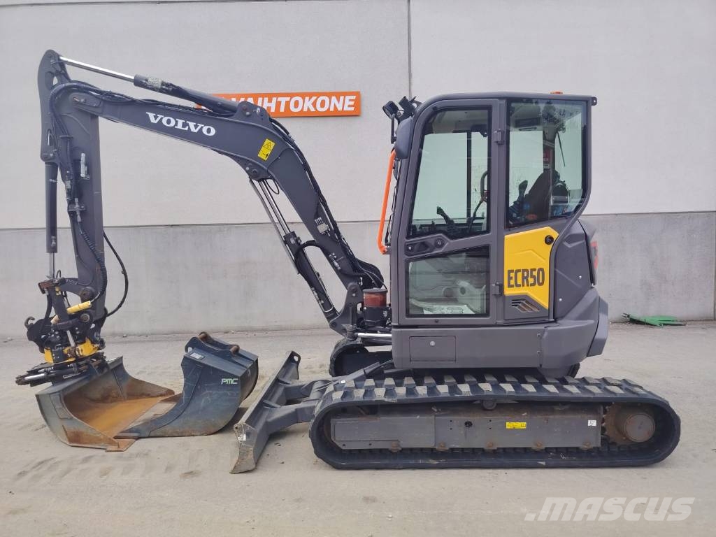 Volvo ECR 50 F *** Uudet telat *** Mini rýpadlá < 7t