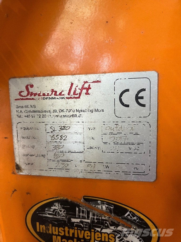 SMARTLIFT SL 380 outdoor Būvniecība- Citi