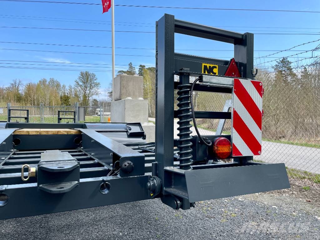 NC 3-axlad Traktordragen Skogsagri Plataformas bajas