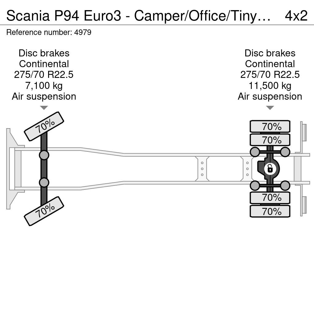 Scania P94 Euro3 - Camper/Office/Tiny Home - Air Conditio Muut kuorma-autot