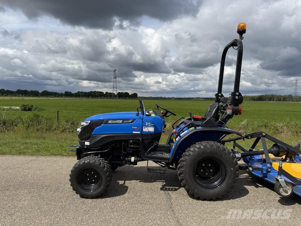 Solis 26 4WD 25 PK minitractor 2026 - 60 uur DEMO Traktorer