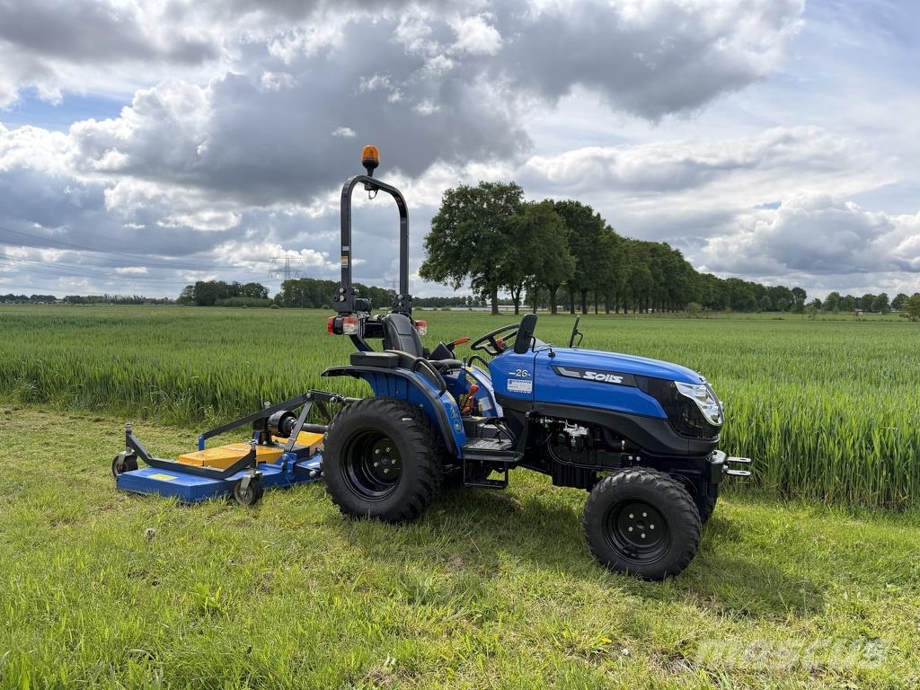 Solis 26 4WD 25 PK minitractor 2026 - 60 uur DEMO Traktorer