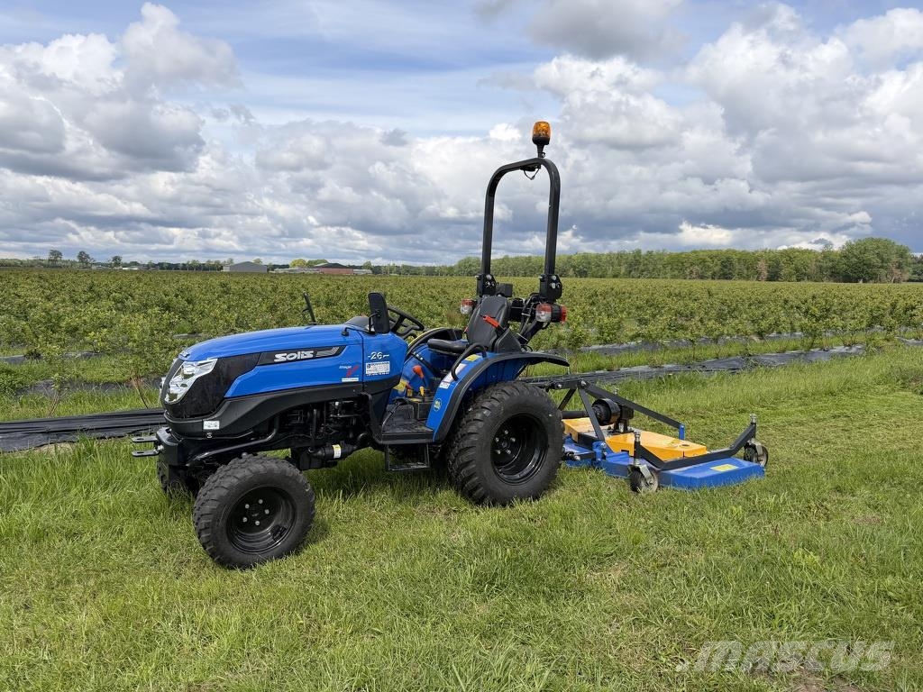 Solis 26 4WD 25 PK minitractor 2026 - 60 uur DEMO Traktorer