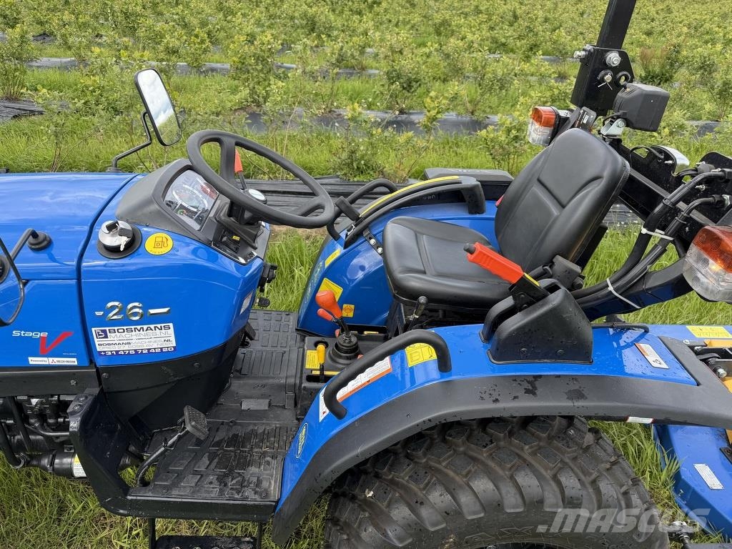 Solis 26 4WD 25 PK minitractor 2026 - 60 uur DEMO Traktorer