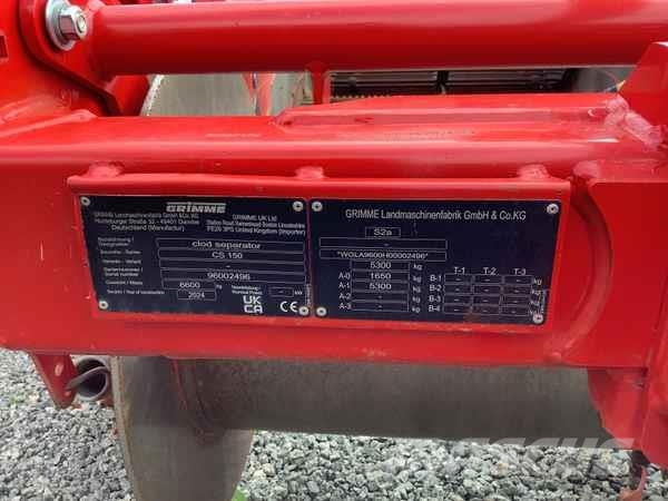 Grimme CS 150, CW Destoner Potatisodlingsutrustning - Övrigt