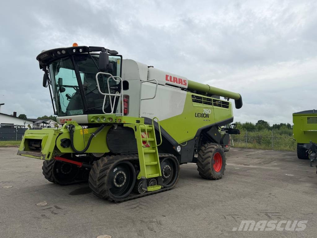CLAAS Lexion 760 TerraTrac Kombinované zberacie stroje