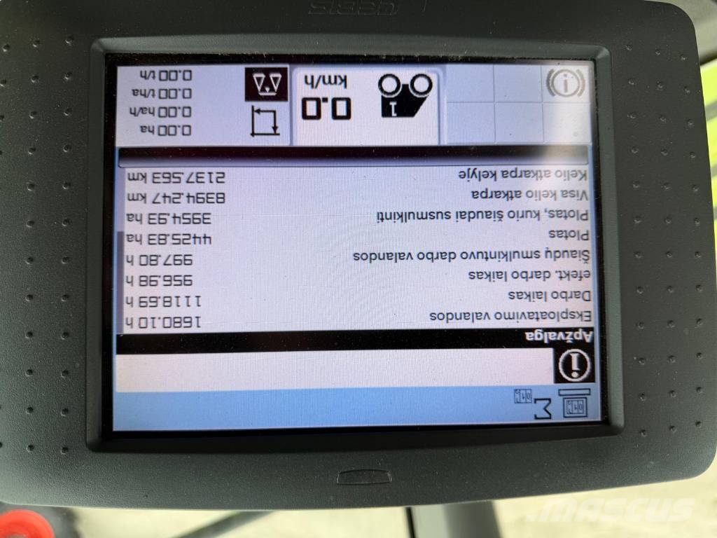 CLAAS Lexion 760 TerraTrac Kombinované zberacie stroje
