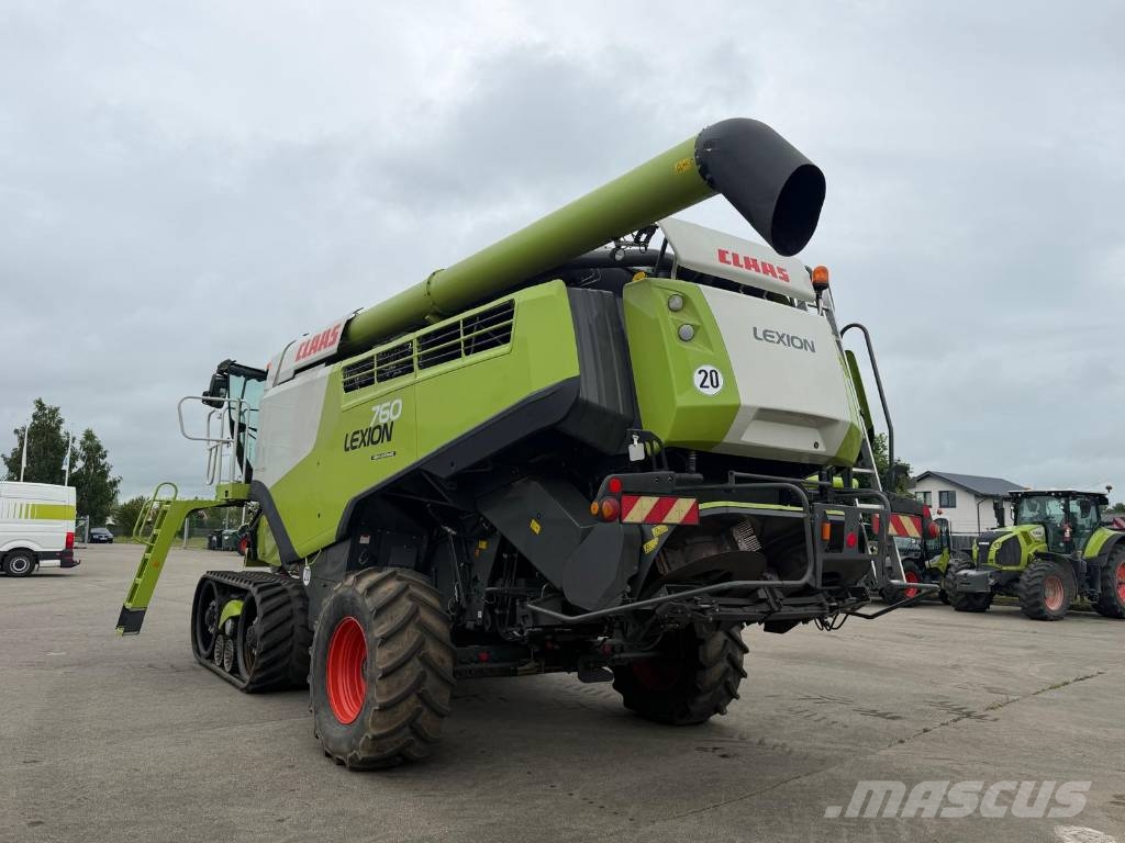 CLAAS Lexion 760 TerraTrac Kombinované zberacie stroje