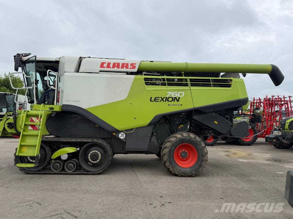 CLAAS Lexion 760 TerraTrac Kombinované zberacie stroje