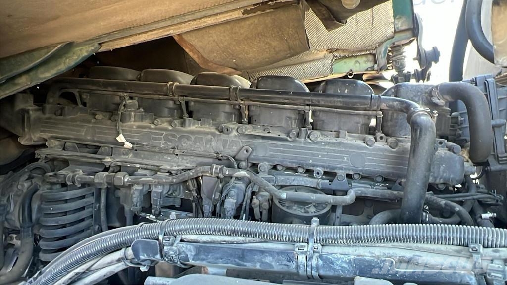 Scania G 380 (EURO 5 / BIG HUB / STEEL SUSP. / HMF 1643 / Kiperi kamioni