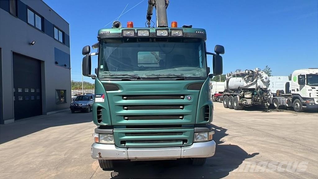 Scania G 380 (EURO 5 / BIG HUB / STEEL SUSP. / HMF 1643 / Kiperi kamioni