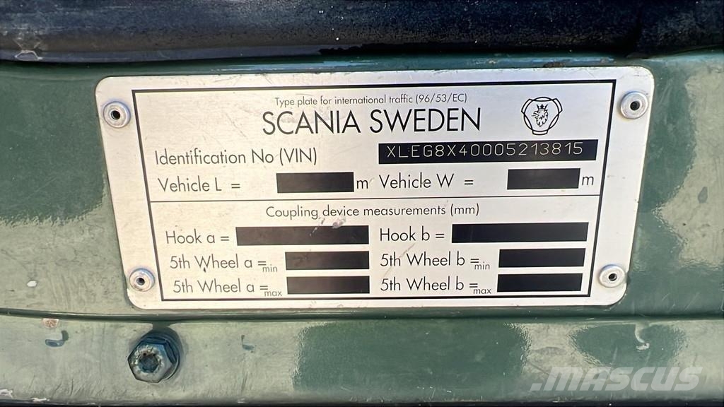 Scania G 380 (EURO 5 / BIG HUB / STEEL SUSP. / HMF 1643 / Kiperi kamioni