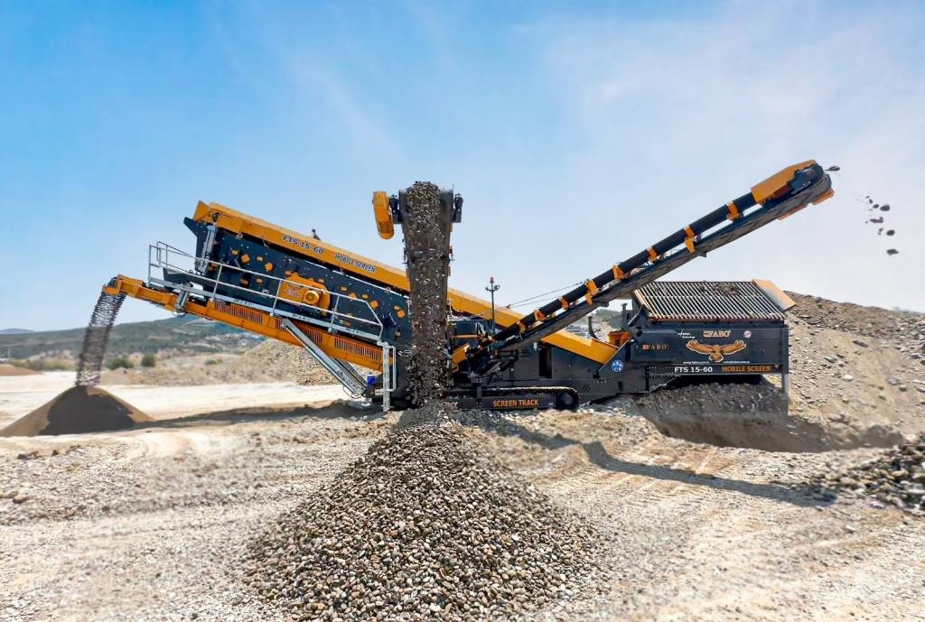 Fabo FTS 15-60 Mobile Siebanlage 500-600 t/h Cribas