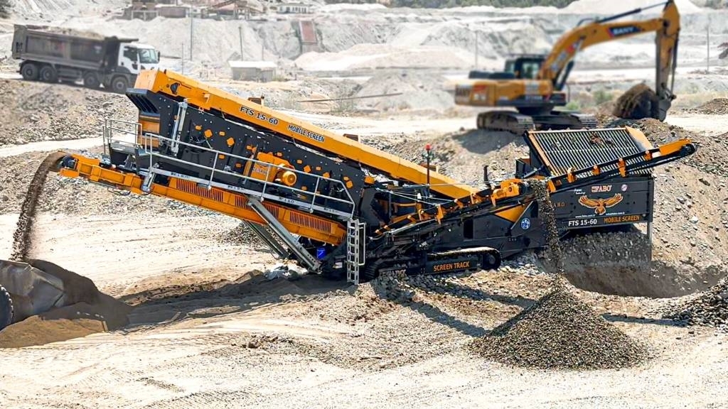 Fabo FTS 15-60 Mobile Siebanlage 500-600 t/h Cribas