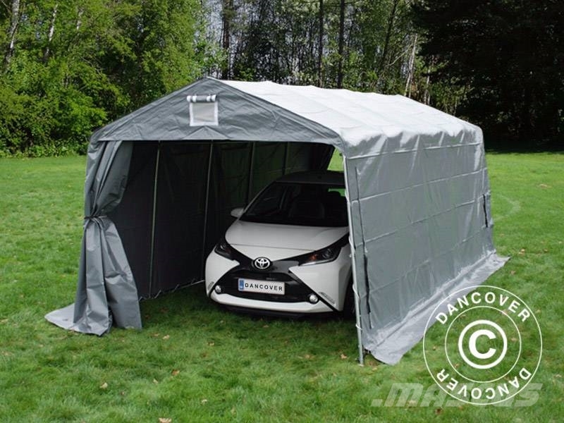 Dancover Portable Garage PRO 3,3x6x2,4m PVC Lagertelt Groundcare - Others