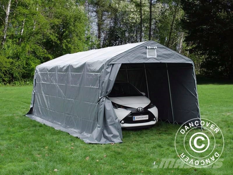 Dancover Portable Garage PRO 3,3x6x2,4m PVC Lagertelt Groundcare - Others