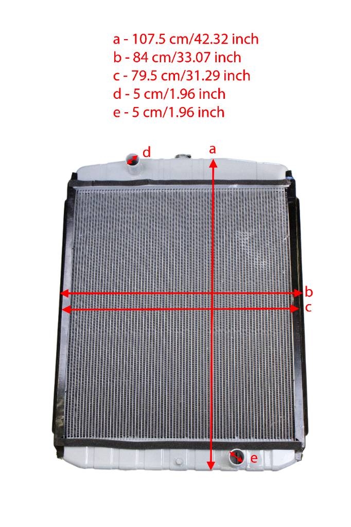 Komatsu Vandens Radiatorius 202-00029 Radiators