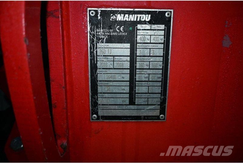 Manitou 260TJ Podnośniki teleskopowe