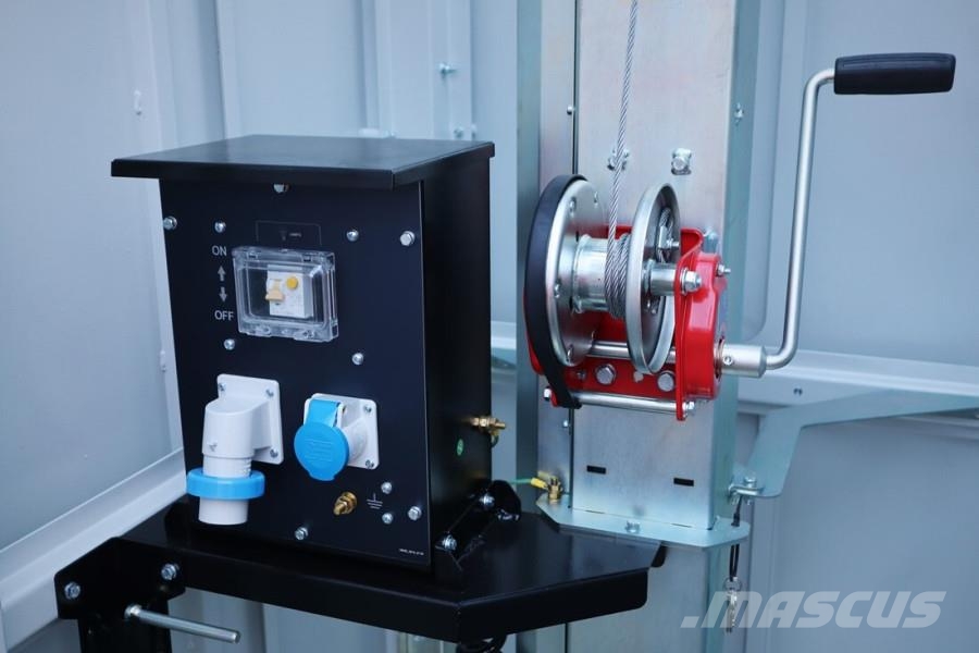 Trime X-BOX M 4x160W Valid inspection, Max Boom Height 8 أبراج خفيفة