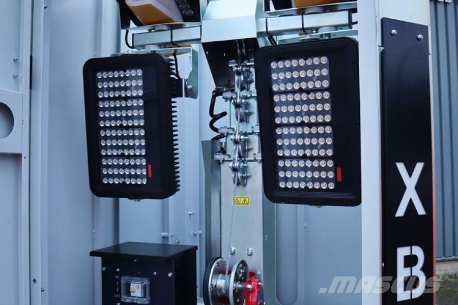 Trime X-BOX M 4x160W Valid inspection, Max Boom Height 8 أبراج خفيفة