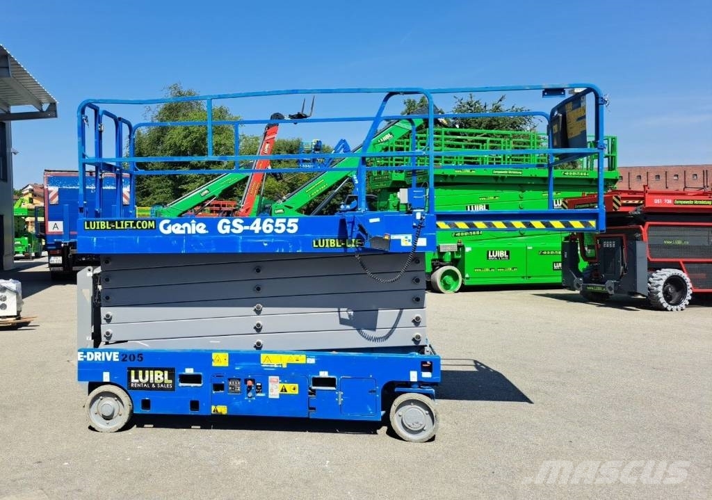 Genie GS 4655 E-Drive, 16m scissor lift Saxlifte