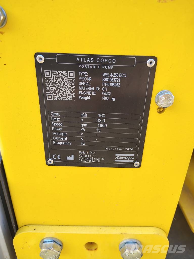 Atlas Copco WEL ECO 4-250 معدات البناء - غير ذلك