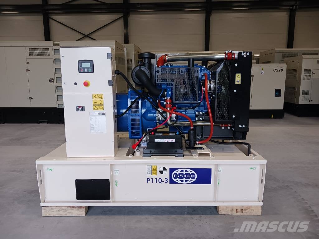 FG Wilson P110-3 - 110 kVA Open Genset - DPX-16008-O Geradores a diesel