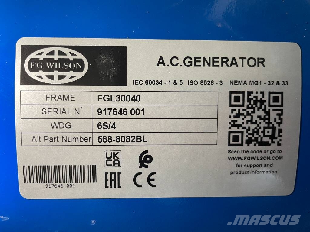 FG Wilson P110-3 - 110 kVA Open Genset - DPX-16008-O Geradores a diesel