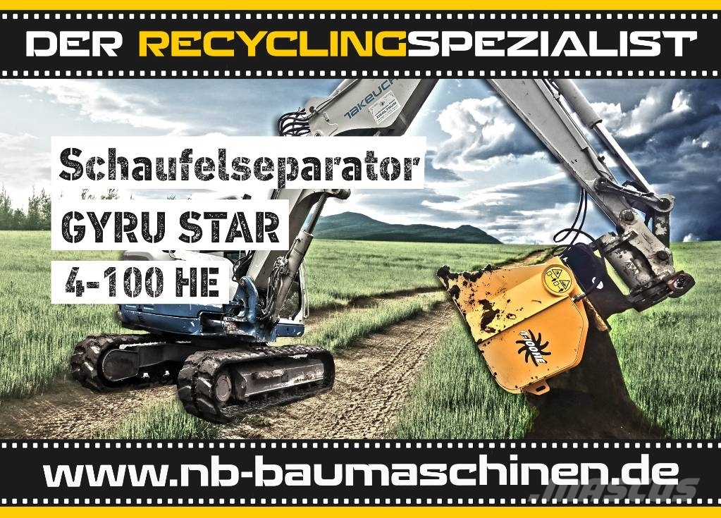 Gyru-Star 4-100HE | Siebschaufel Bagger ab 7 to OQ70/55, OQ6 Screening buckets