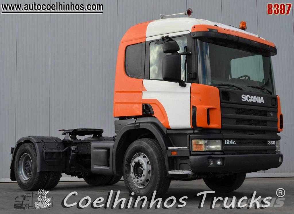 Scania 124G 360 中古トラクターヘッド | トレーラーヘッド