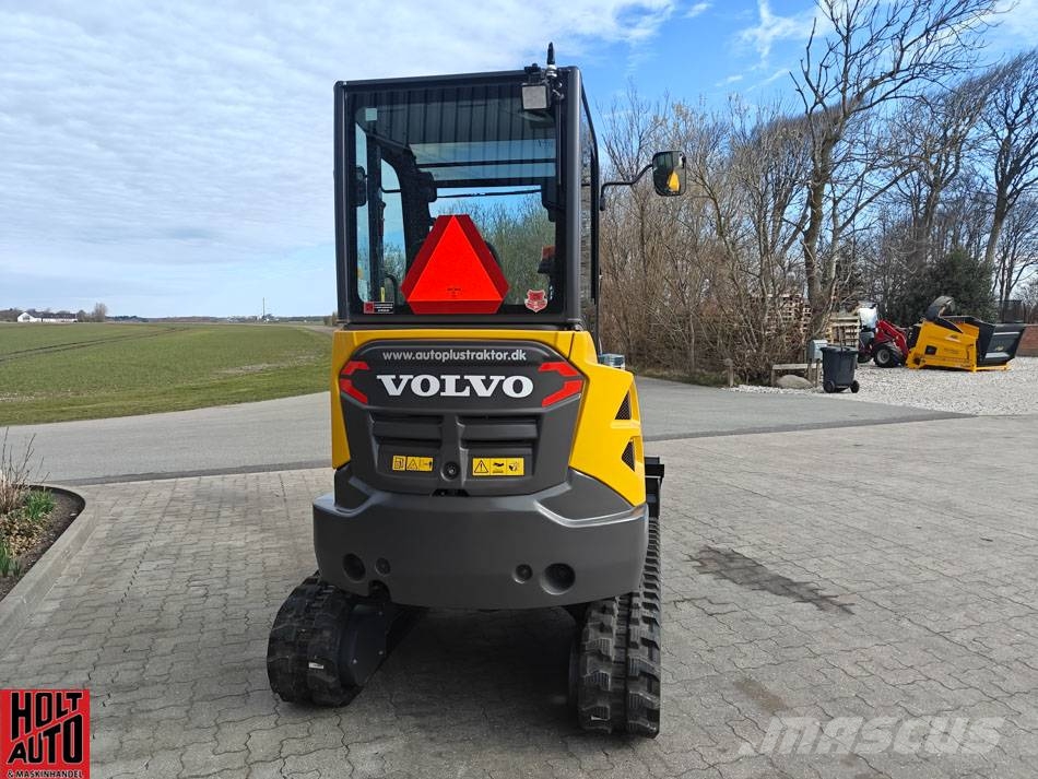 Volvo EC 27 D Mini ekskavatörler, 7 tona dek