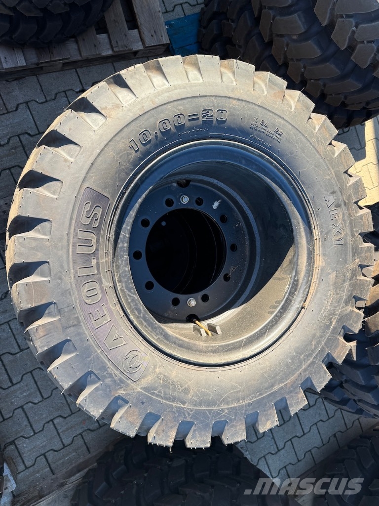 Aeolus 1000 X 20 Set / 10.00 X 20: 4x2 Tyres Rehvid, rattad ja veljed