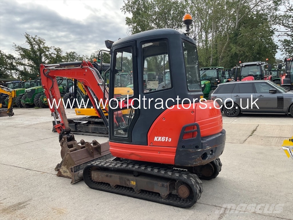Kubota KX 61-3 Minigravemaskiner